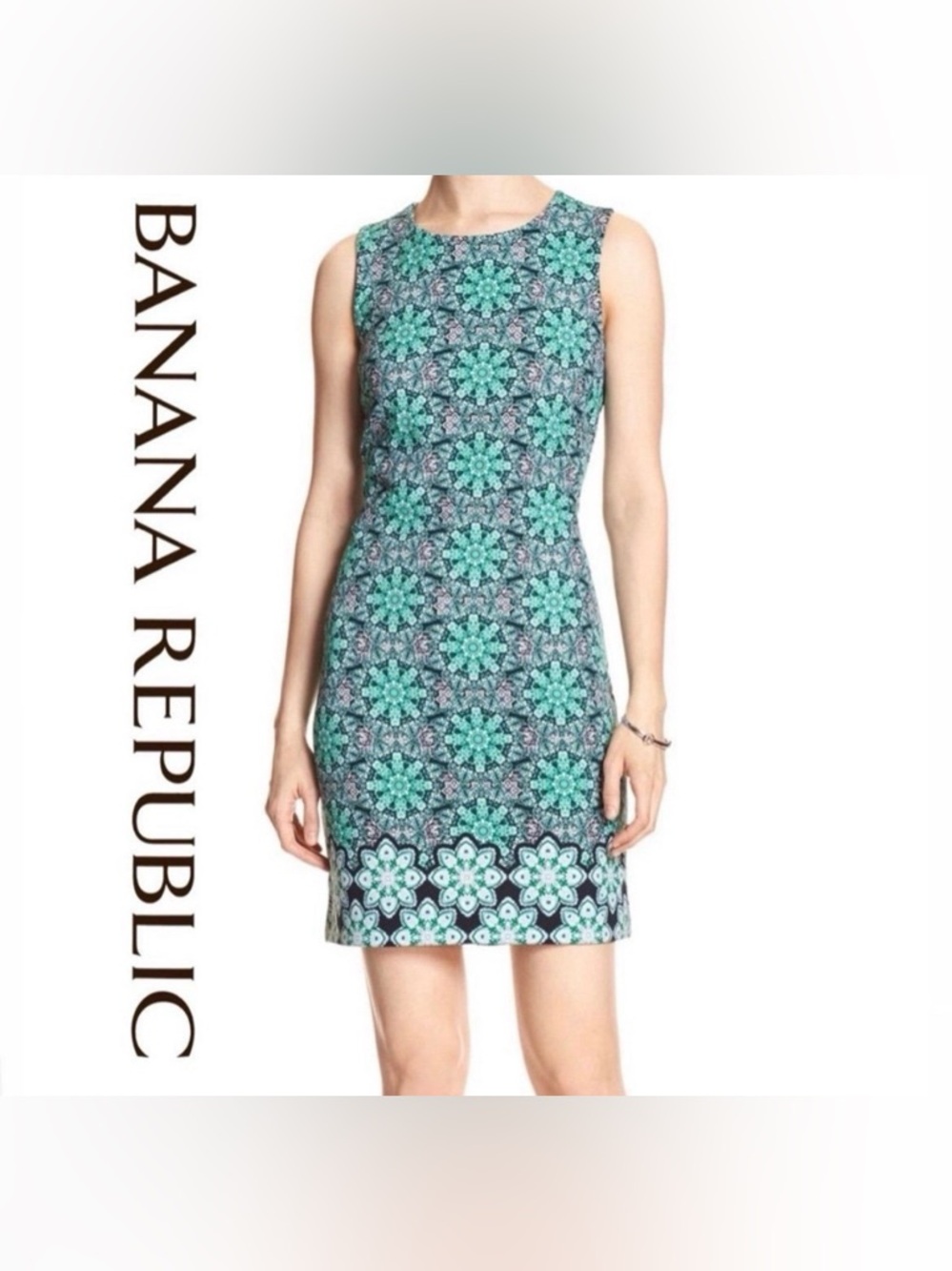 NWOT Banana Republic Sleeveless Sheath Dress Size 8 PRICE FIRM